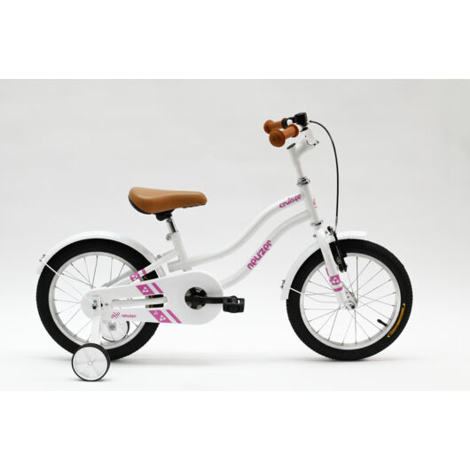 Neuzer Cruiser 16 gyerek bicikli lány fehér/pink