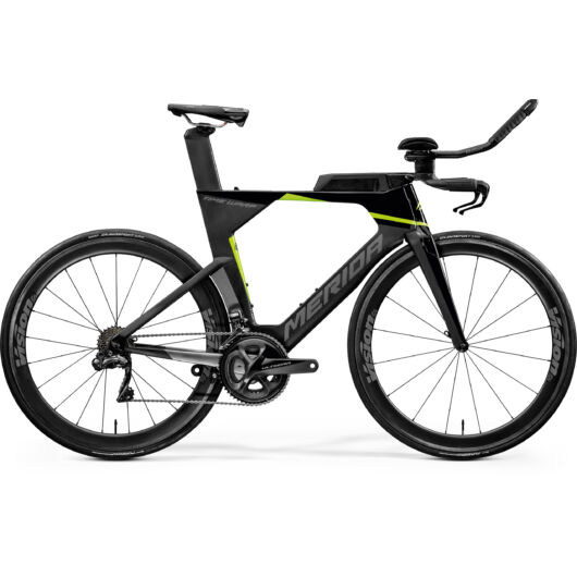 59708-20 Merida TIME WARP TRI LTD S 28" férfi országúti kerékpár 2020 matt fekete/fényes zöld